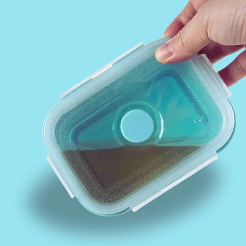 Lot de 4 lunchbox pliables