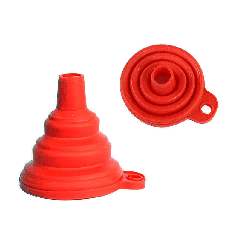 Lot de 3 entonnoirs pliables